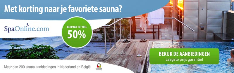 Online | goedkope sauna, wellness Nederland