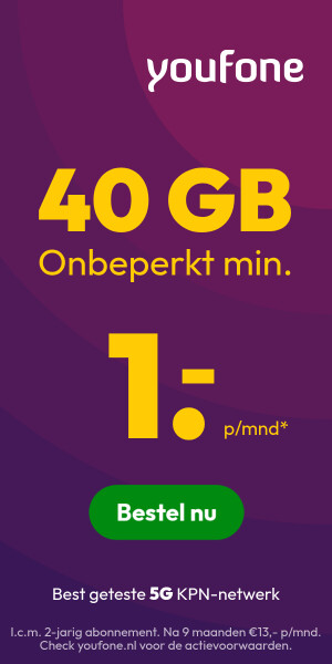 40gb onbeperkt min.