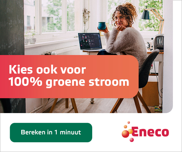 Eneco: kies voor 100% groene stroom en bereken je aanbod in één minuut