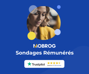 Participer aux sondages en ligne Mobrog