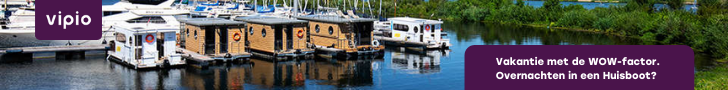 Overnachten in een Huisboot.