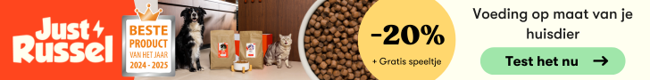 Just russel advert'entie hondenvoeding op maat