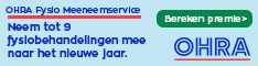 Zorgverzekering 2025 (Fysio meeneemservice)