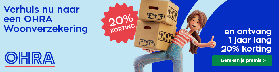 Woonverzekering actie 2025