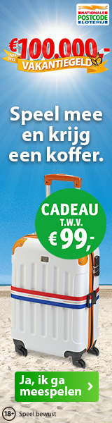 Win Vakantiegeld bij de Nationale Postcode Loterij!